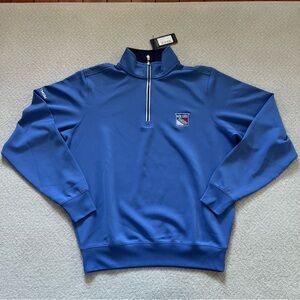 NWT Fairway & Greene NY Rangers Quarter Zip Pullover